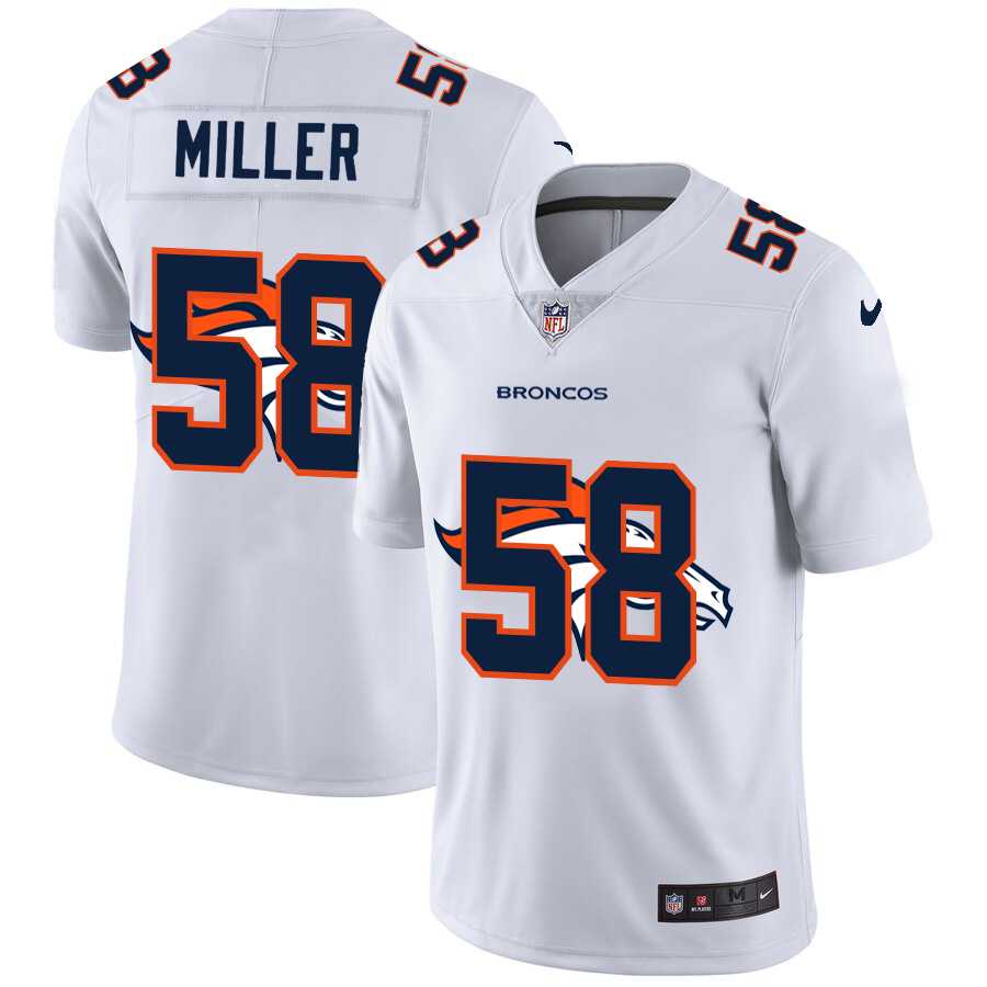 Nike Broncos 58 Von Miller White Shadow Logo Limited Jersey Yhua,We sell and wholesale Nike Broncos 58 Von Miller White Shadow Logo Limited Jersey Yhua on line form chian!